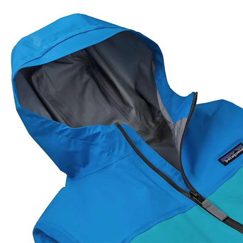 Patagonia Torrentshell 3L Kids' Rain Jacket in New Navy-2